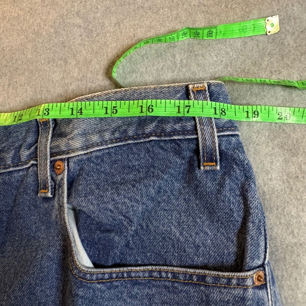 Levis 560 Loose Fit Tapered Leg Jeans Mens 38x32 Blue Denim Vintage 90s Skater - Picture 13 of 13